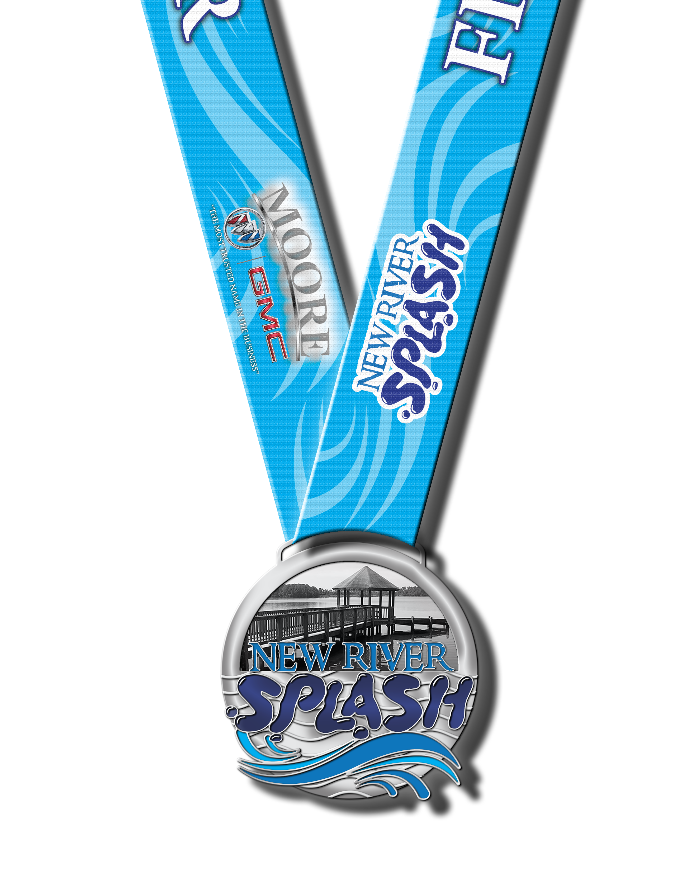 New River Splash Medal