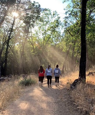 Participants on the Wildcat Ranch Cross Country Course