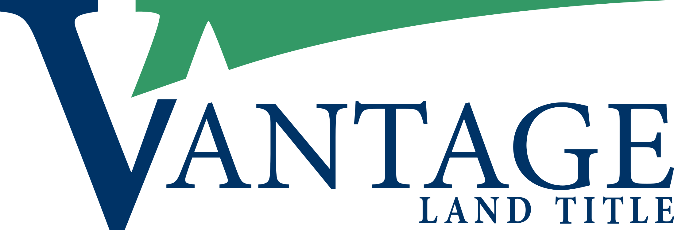 Vantage Title Logo