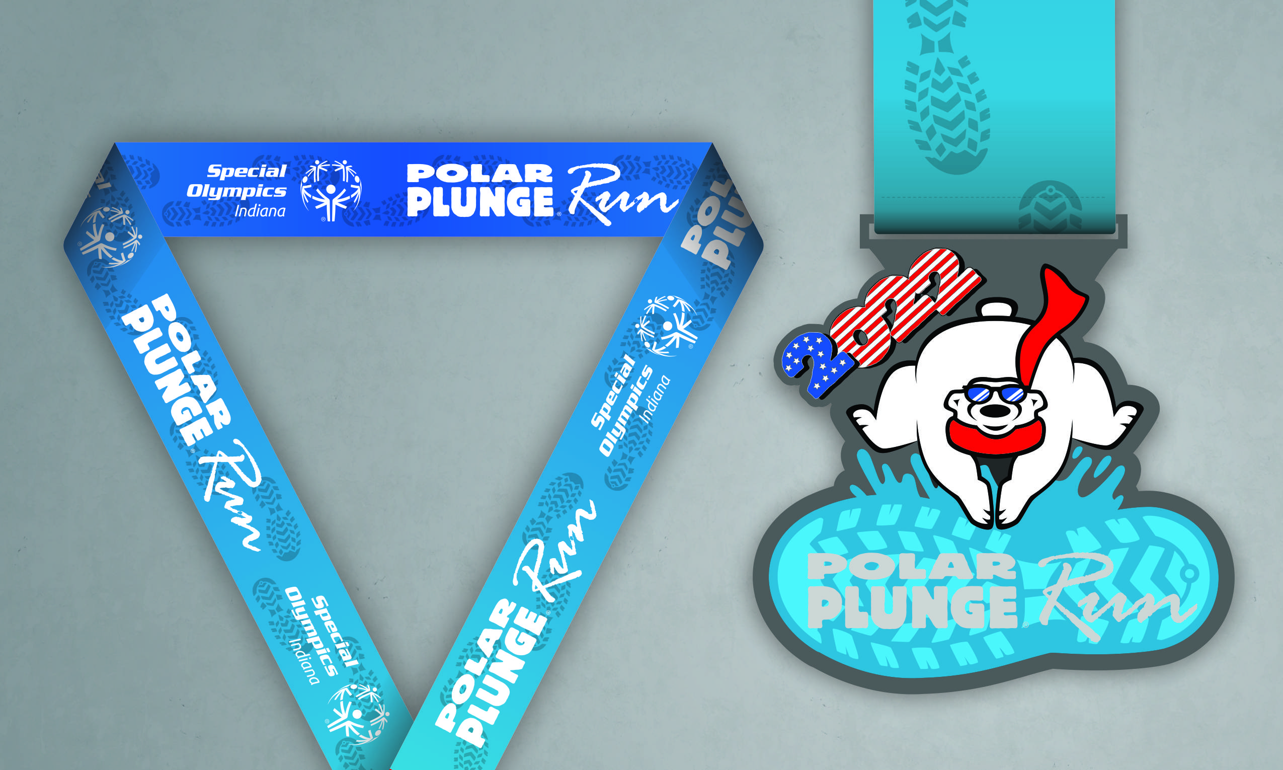 2022 Polar Plunge Run will be earned by those who participate and raise a minimum of $85 for Special Olympics Indiana online.