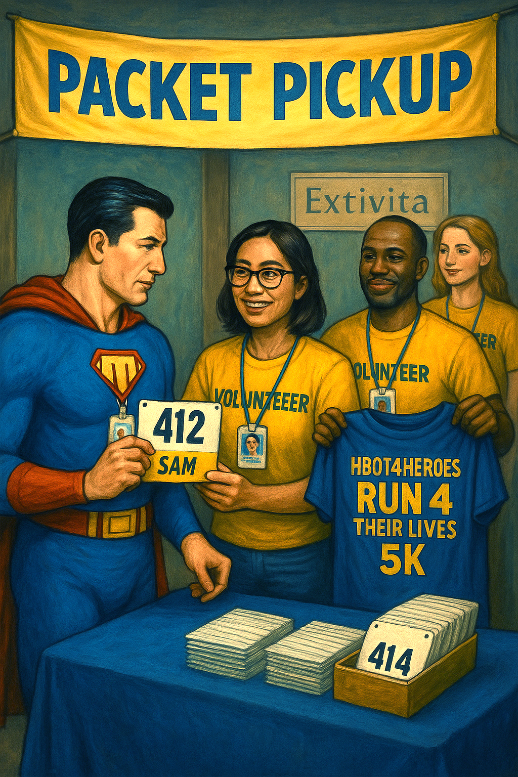 Packet Pickup at Extivita