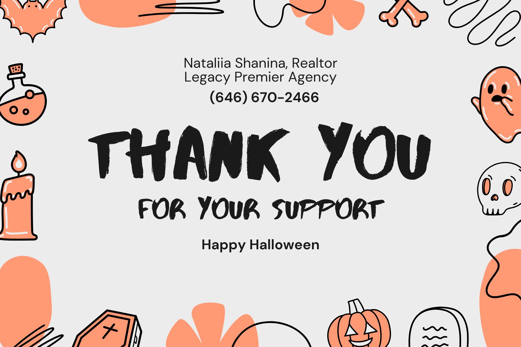 Thank you card