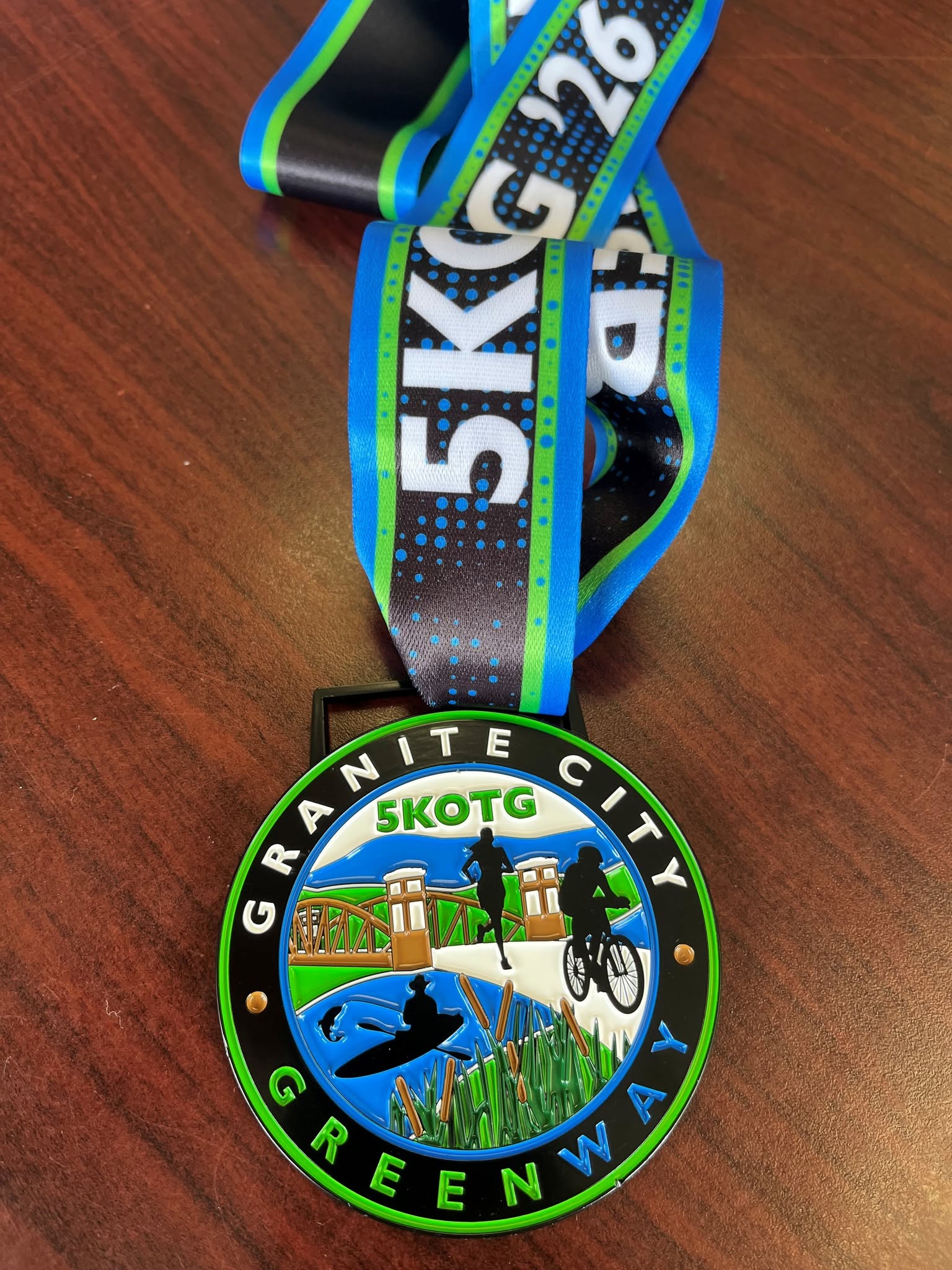 2026 5KOTG Finisher Medal