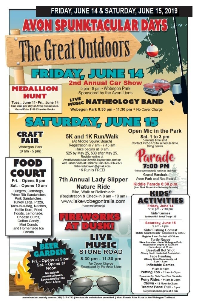 Avon Spunktacular Days 5k Run/Walk in Avon, MN Details, Registration