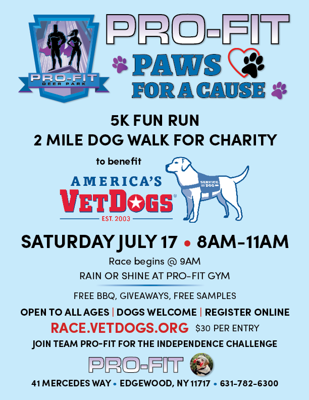 Pro-Fit Paws for a Cause 